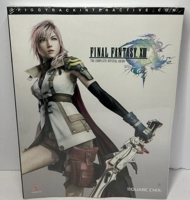 Final Fantasy XIII-2 Complete Official Strategy Guide Book Square Enix Sealed - Image 1 of 4