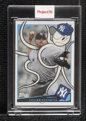 2021 Topps Project 70 Artist Proof Silver Frame /51 Roger Clemens Greg Simkins - Image 1 of 2