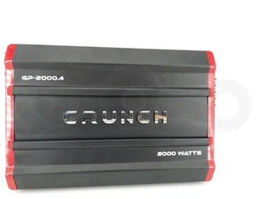 Crunch Ground Pounder GP-2000.4 | 2000W 4 Channel Full Range Amplifier | GP20004 - Picture 1 of 7
