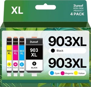 Gureef 903XL Replacement for HP 903XL Ink Cartridges 903 Compatible for HP Offic - Afbeelding 1 van 6