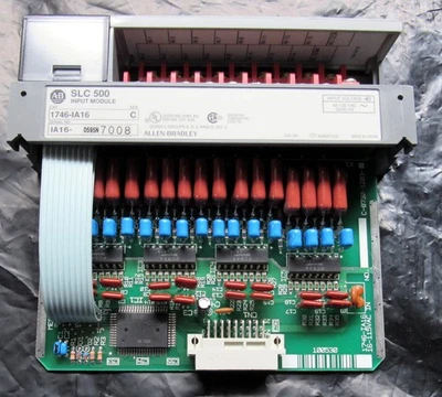 Allen-Bradley 1746-IA16 Ser. C Input Module for SLC 500 PLC Systems - Image 1 of 3