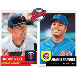 Topps MLB Living Set 2-Card Bundle #825-826 Ramirez Brooks Lee RC Presale - Picture 1 of 3