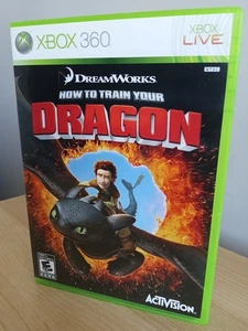 How To Train Your Dragon Xbox 360 Microsoft 2010 Dreamworks CIB Activision - Picture 1 of 9