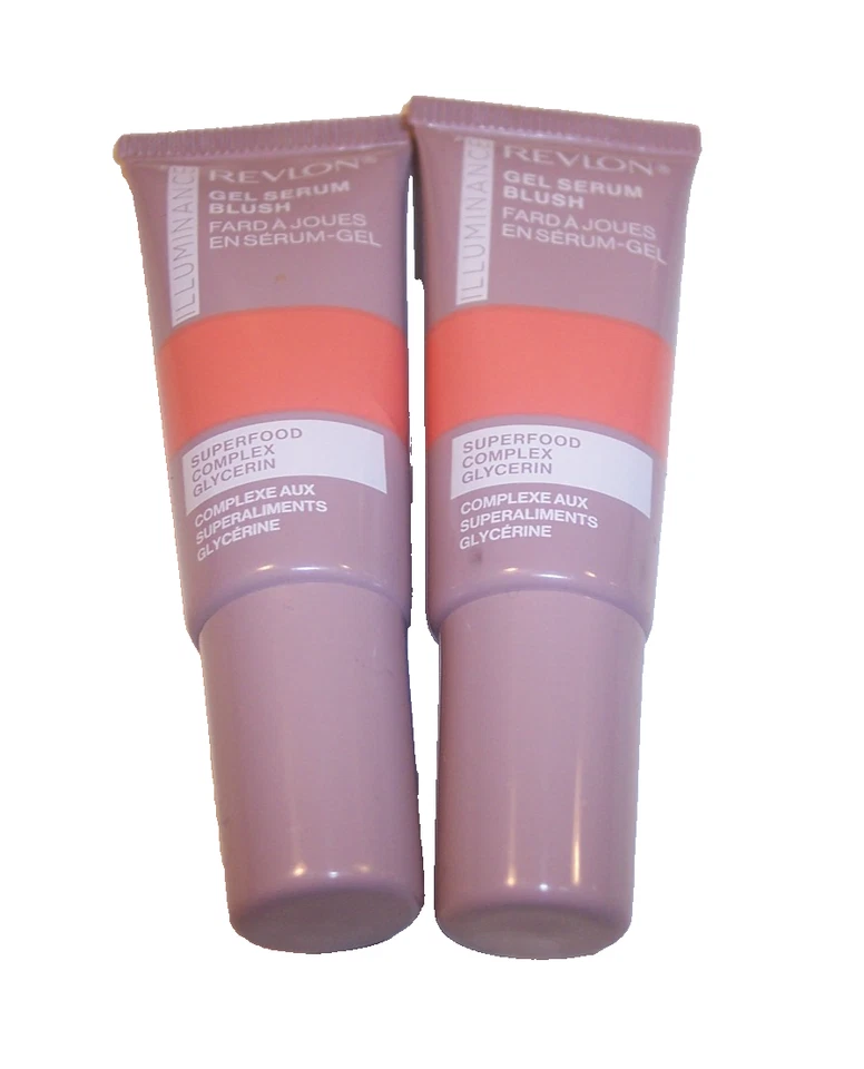 2 Revlon Illuminance Gel Serum Blush 130 - Beaming Coral SEM CAIXAS C6 - Imagem 1 de 1