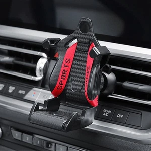 Car Phone Holder Air Vent Phone Mount 360 Degree Rotatable Clamping Navigation - Bild 1 von 12