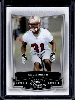 2008 Donruss Classics Reggie Smith II Timeless Tributes Silver Rookie RC #8/100 - Image 1 of 2