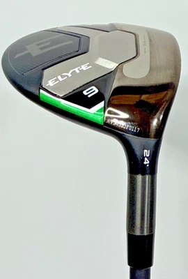 Callaway Elyte 9 Madera 24° Vanquish 40g Senior Flex 41,5” Agarre Estándar Cubierta Foto 1 de 4