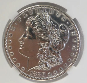 "1885" Morgan "LADY LIBERTY" Silver Dollar Coin - Mint Mark o - Picture 1 of 3