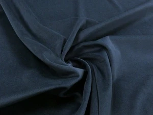 Stunning Soft BLUE Velvet Upholstery Curtain Cushion Fabric ELEGANCE - 10 metres - Picture 1 of 3