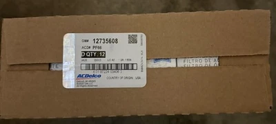NUEVO Filtro de aceite de motor genuino GM ACDelco PF66 estuche 12 12 12727115 12735608 12737087 Foto 1 de 2