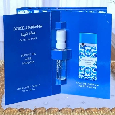 Dolce&Gabbana Azul Claro Capri In Love EDP 1,5 ml Mujer Spray Muestra Foto 1 de 4