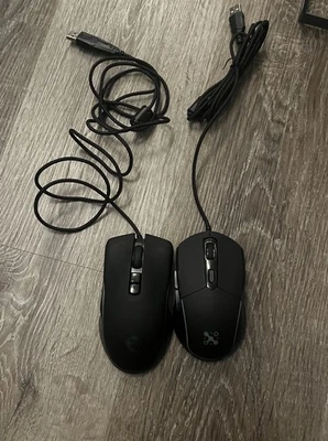 M321 WIRED MOUSE USB/OPTICAL/7200DPI/RGB & TAIÁHIRO MC820 Gaming mouse  - Image 1 of 4