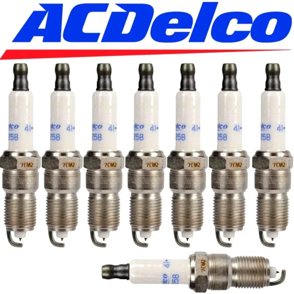 41-803 ACDelco 19238468 Set Of 8 Platinum Spark Plugs - Image 1 of 1