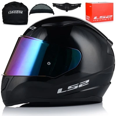 Motorradhelm LS2 FF353 RAPID II Solid + 2 Visiere Integralhelm Helm XS - XXXL - Bild 1 von 4