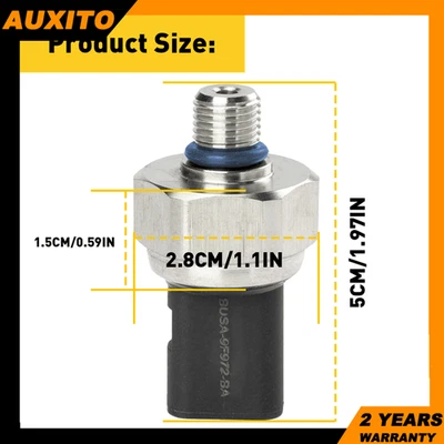 Sensor de presión de riel de combustible para Ford Edge Escape Expedition Explorer 2013-2019 EE. UU. Foto 1 de 4