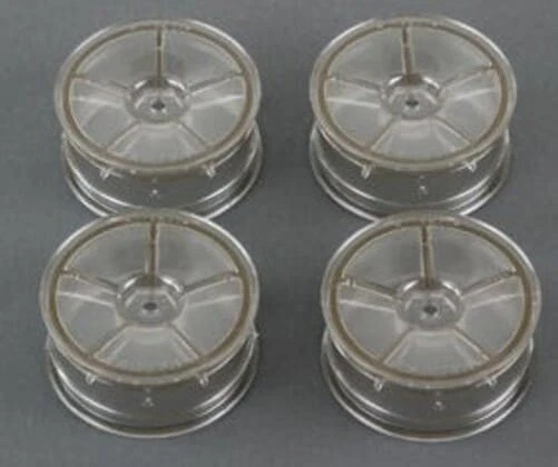 Tamiya 49407 Clear White M-Narrow Dish Wheels On-Road 1/10 - Photo 1/1
