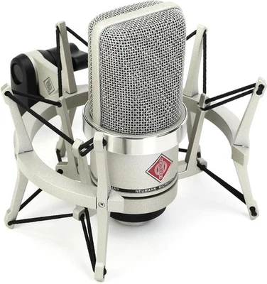 Neumann TLM 102 Studio Set Cardioid Condenser Microphone Vocal Instrument Nickel - Image 1 of 2
