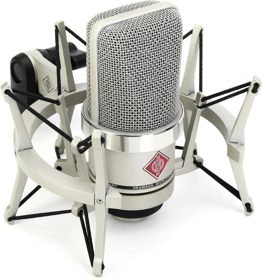 NEW Neumann TLM 102 Studio Set Cardioid Condenser Microphone Nickel Vocal - Image 1 of 2