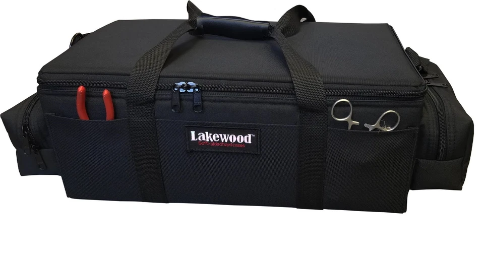 Caixa de armazenamento Lakewood Fishing Sidekick Tackle preta tamanho grande - Imagem 1 de 1