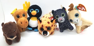 McDonalds Happy Meal, Ty Beanie Baby Spielzeug, 6 Stück Konvolut Tiere Kenny, Dotson, G - Bild 1 von 10