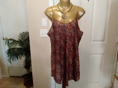 Lencería Mujer Chemise Camisón Slip Sears Interior Estampado Más Cachemira Talla Grande Foto 1 de 4