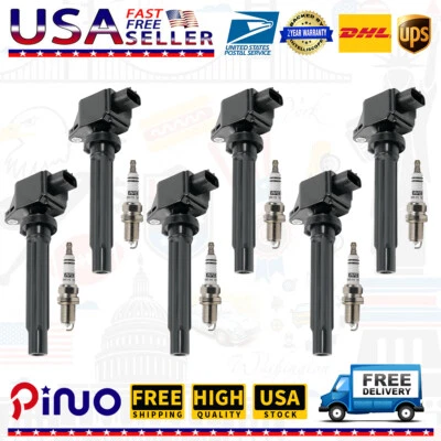 Ignition Coil & Spark Plug For 06-08 Grand Vitara 2.7L V6 07-09 Suzuki SX4 UF562 - Изображение 1 из 4