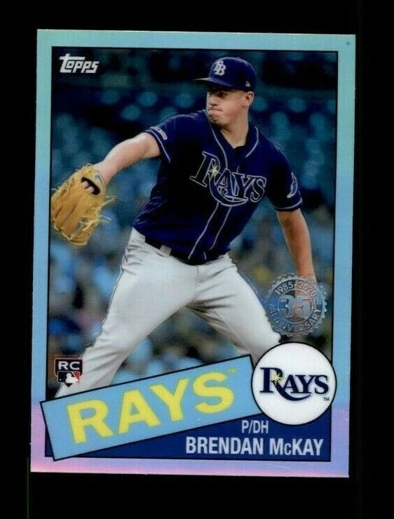 2020 Topps Chrome '85 Topps #85TC13 Brendan McKay (ref 107256) - Image 1 of 1