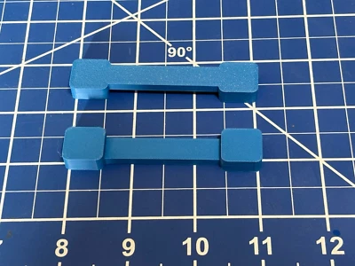 HO 2.50" 18' Parallel Train Track Laying Spacer Spacing SET OF 4 Color Options - Image 1 of 3