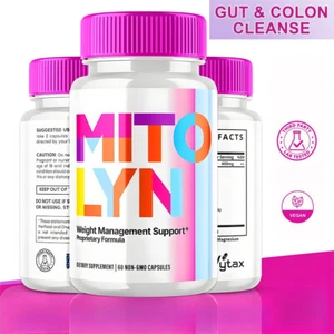 3Pks Mitolyn Advanced Supporto Perdita Di Peso Mito Lyn Forza Massima - 60 Capsule - Foto 1 di 17