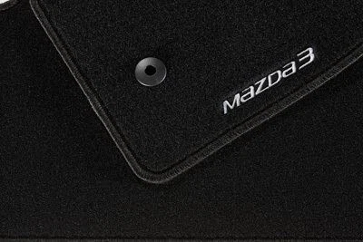 Alfombrillas de lujo originales Mazda 3 (05/13>) - juego de cuatro (BLD2V0320) Foto 1 de 1