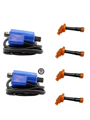 2 x BOBINAS DE ENCENDIDO CON TAPA PARA SUZUKI KATANA 750 GSX750F (1989-2006) Foto 1 de 4