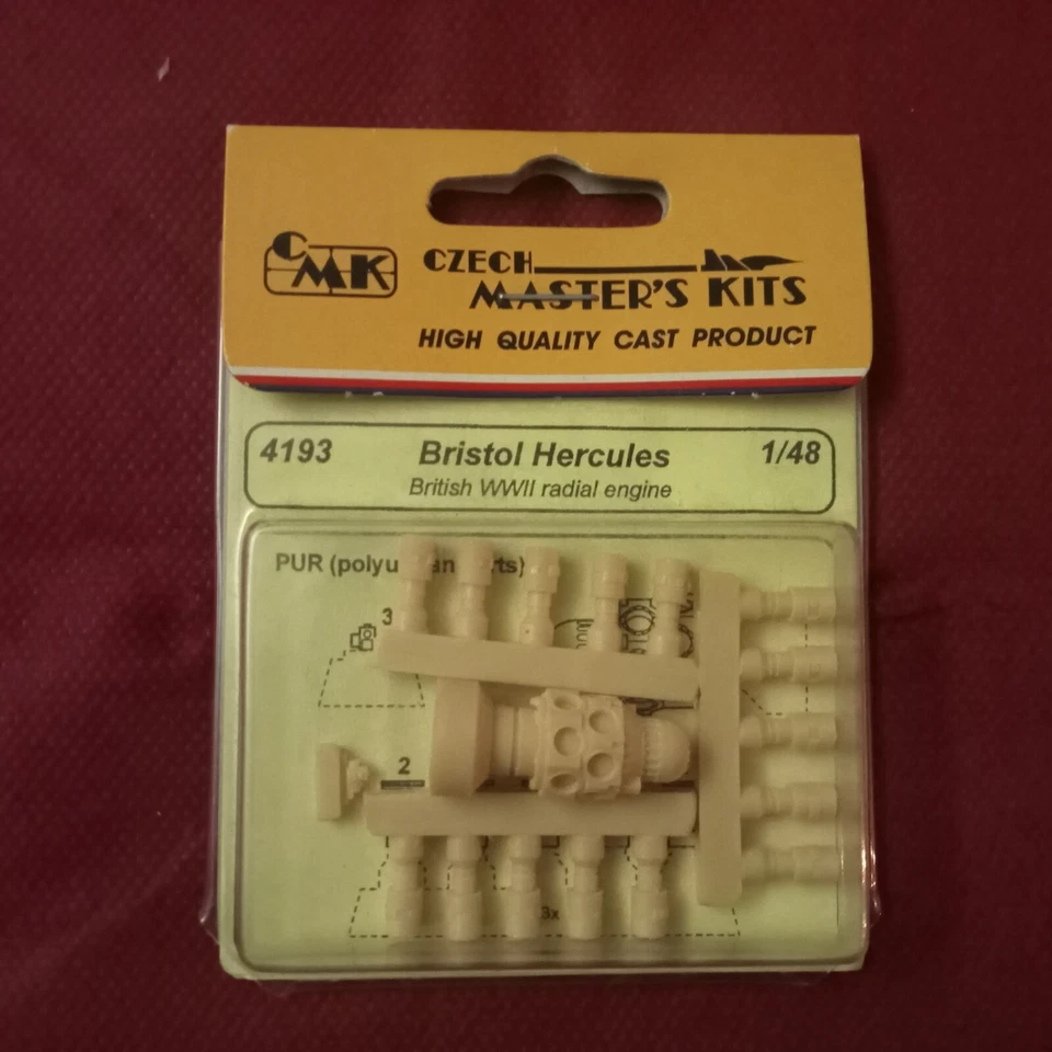 Bristol Hercules British WWII Radial Engine - scala 1/48 CMK 4193 - Immagine 1 di 1