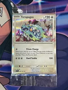 Pokemon Center HORIZONS Stamped Quaxly 050/191 & Terapagos 161/191 Promos SEALED - Picture 1 of 2