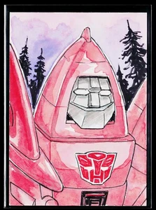 2024 Dynamite Transformers 40th Anniversary 1/1 Artist Auto Sketch Powerglide - Picture 1 of 2