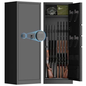 Steel Large Fireproof and Waterproof Gun Safe, Supporting Classified Storage - Picture 1 of 24