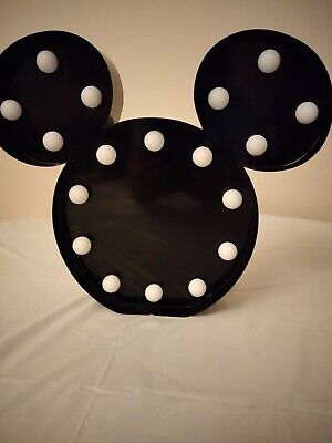 Disney Mickey Mouse Light Up Battery Operated • 9.95£