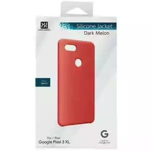 Power Support Silicone Jacket Series Case for Google Pixel 3 XL - Dark Melon - Picture 1 of 1