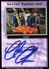 Babylon 5 Ccg Claudia Christian Deluxe Edition Secret Vorlon Aid Autographed