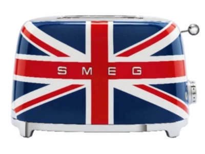 SMEG Toaster Union Jack Genuine 19.8Dx32.5Wx19.5H Retro Design 100V - Image 1 of 4