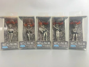 Neon Genesis Evangelion Metal Figure 5 Set anime Rare Sega Asuka Rei Shinji - Picture 1 of 11