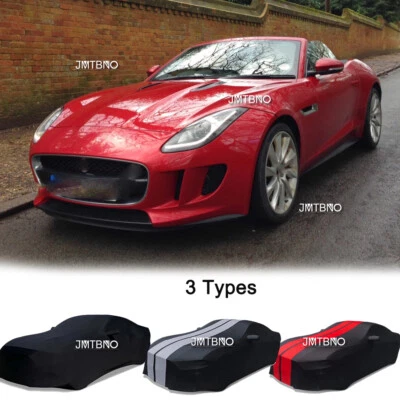 Cubierta de coche completa elástica a prueba de polvo solar UV para Jaguar F-Type V8 S 2014-2022 Foto 1 de 4