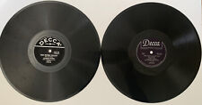 Andrews Sisters Lot of 2 Decca Canada Press Shellac 78 rpm record