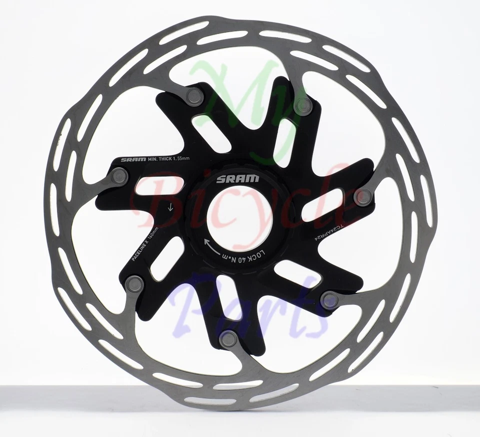 Sram Paceline X Disc Brake Rotor 160mm Centerlock w/Lockring 1pc - Image 1 of 1