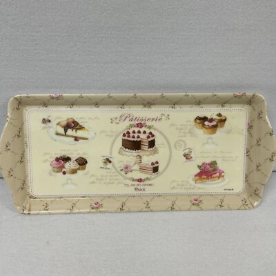 Cupcakes And Desserts Design 15 x 7" Home Essentials Serving Tray Decor - Image 1 of 4