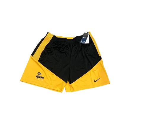 NWT NEW Iowa Hawkeyes Nike Men's Dri Fit Shorts Large Cover