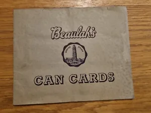 Beaulahs Can Cards in Book FULL SET MARVELS OF THE WORLD 1954 (24 CARDS) - Picture 1 of 14