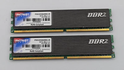 Patriot Extreme Performance 2GB (2 x 1GB) DDR2 800 (PC2 6400) Dual Channel Kit  - Image 1 of 2