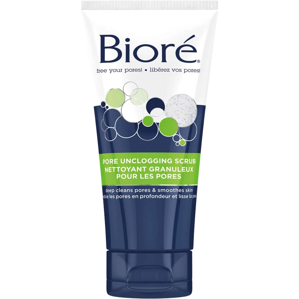 Combinación exfoliante para destapar poros Biore piel más suave piel poros obstruidos 140 g NUEVO Foto 1 de 1