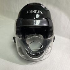 New ListingCentury Martial Arts Sparring Gear Black Karate Adult Small S Helmet