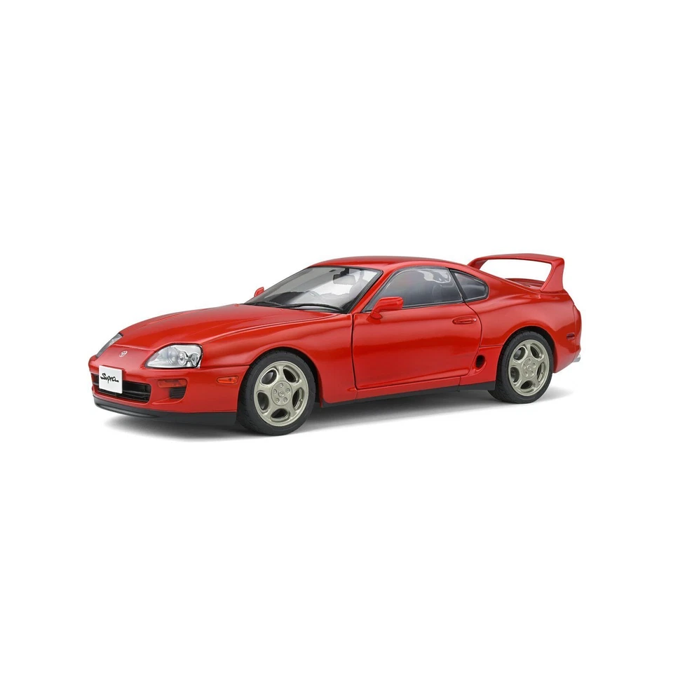 Solido 1/18 Toyota Supra MK 4 A80 1993 Toy Car - Renaissance Red
